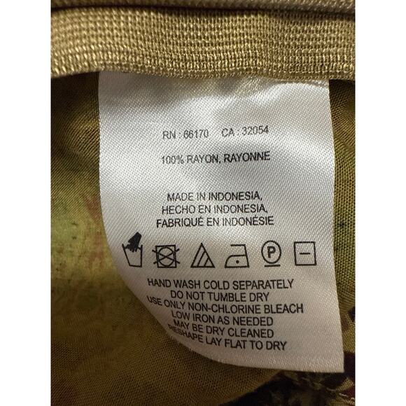 Free People Surf Date Multicolor Floral Short Sleeve Cutout Tie Romper Shorts 4 - Picture 6 of 6